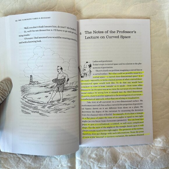 The New World Of Mr Tompkins by George Gannow and Russell Stannard, SC, ©2001 - Picture 6 of 8